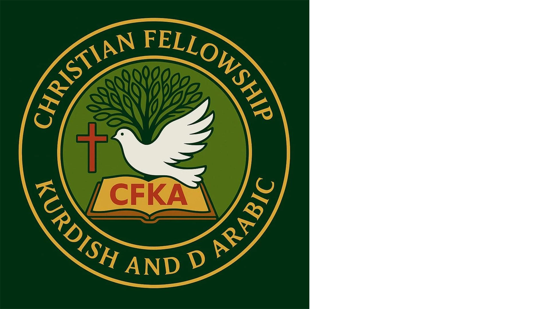 Christian Fellowship Kurdish and Arabic logo
